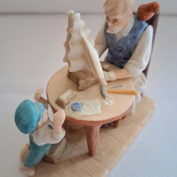 Vintage 1983 Norman Rockwell "For A Good Boy" Figurine - Picture 7 of 10